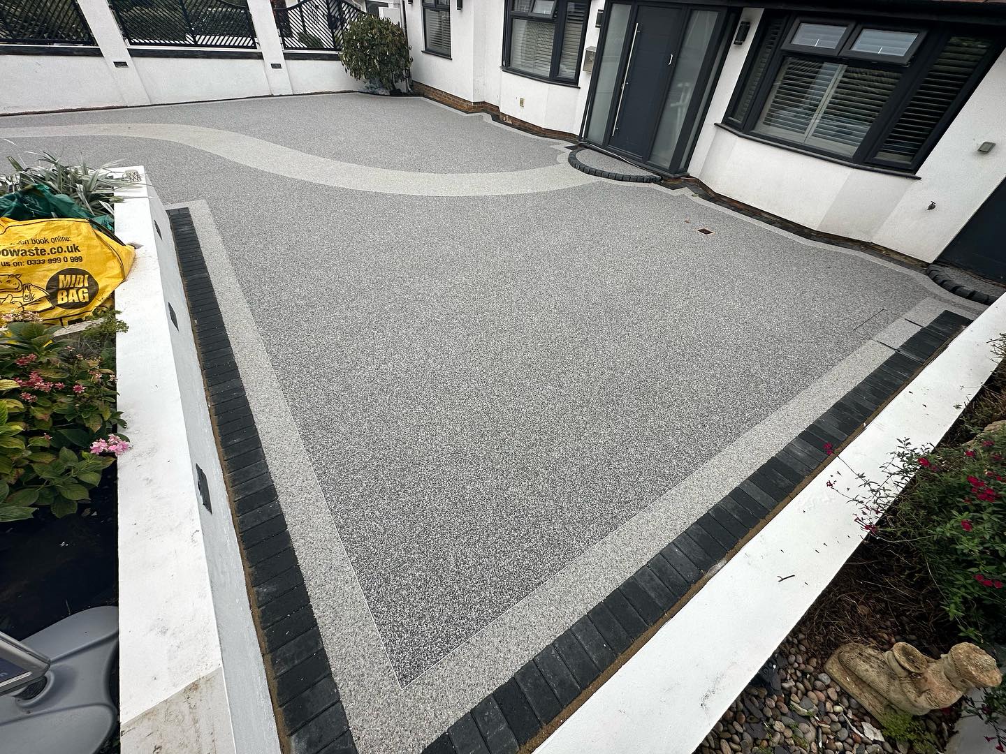 Completed driveway Christchurch